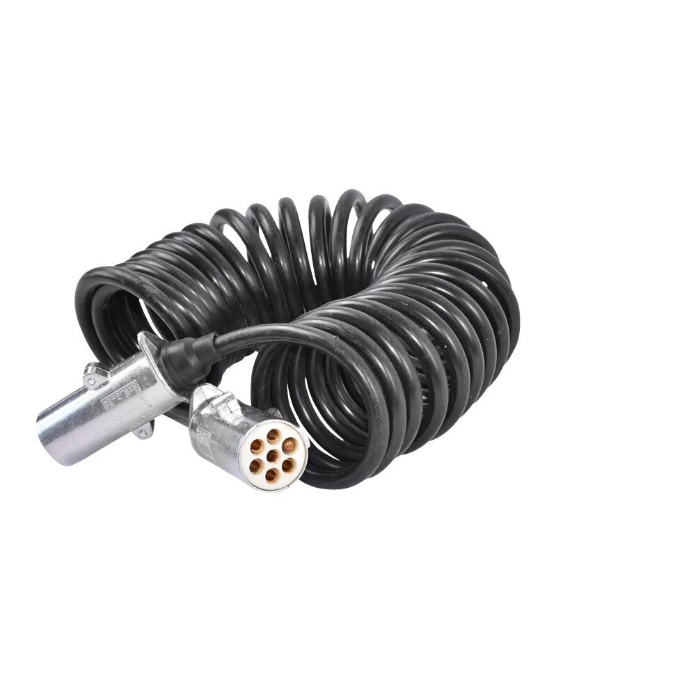 Cablu curent 1x0,75mm+6*0,5mm / 7,5m alb 6+1 pini Breckner Germany