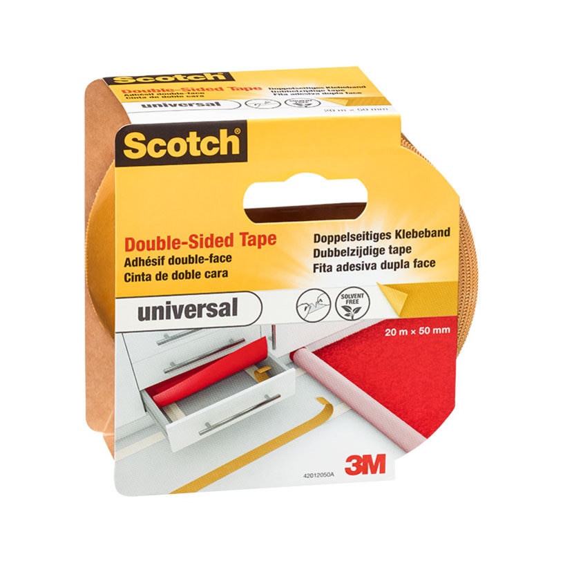 Fita adesiva dupla face Mark.B7 Scotch, Universala, 500x2 cm