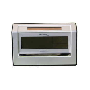 Ceas solar techno line cu termometru si alarma Ceas solar techno line cu termometru si alarma