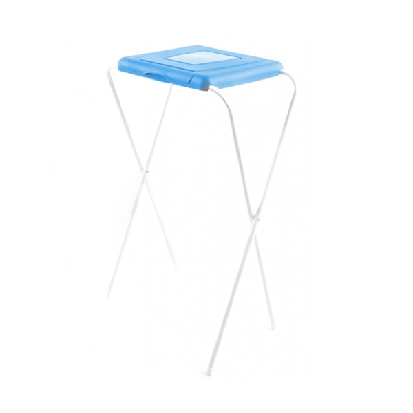 Suport pentru saci menajeri,pentru colectare selectiva, Jotta, 1 compartiment albastru, 37x39x82 cm