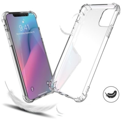 Husa compatibila iPhone 11Pro, rezistenta la socuri, Transparenta