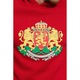 Férfi pulóver Printex, Bulgária, Emblem, piros