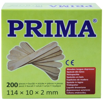 Spatule lemn pentru aplicat ceara, dimensiuni 114 x 10 x 2mm, set 200 bucati Spatule lemn pentru aplicat ceara, dimensiuni 114 x 10 x 2mm, set 200 bucati