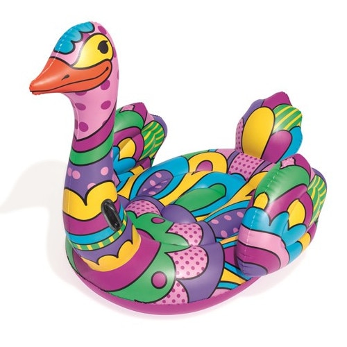 Saltea BestWay Gonflabila Strut Colorat, 190 x 166 cm