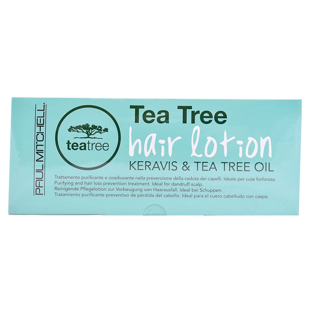 Fiole impotriva caderii parului Paul Mitchell Tea Tree Hair Lotion 12 x 6ml