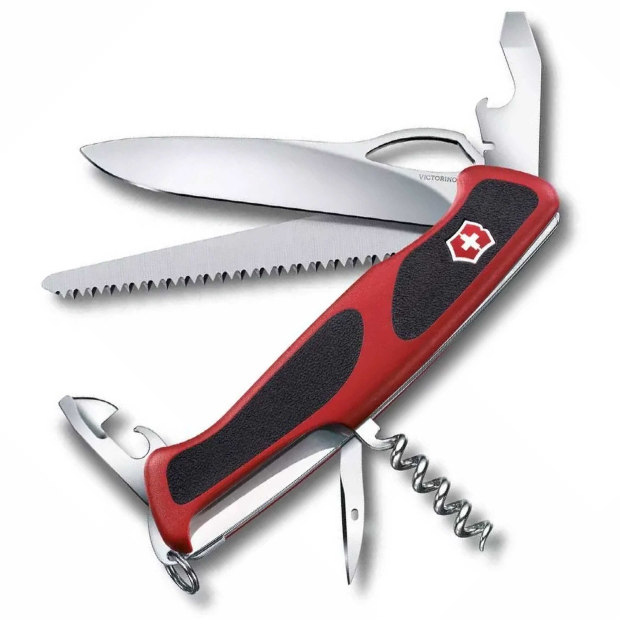Briceag Victorinox Ranger Grip 79 rosu-negru 0.9563.MC