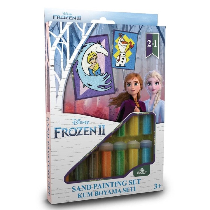 Set creativ, Red Castle, 2 x 16.5 x 23.5 cm, Multicolor