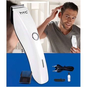 Aparat Profesional de Tuns copii si adulti , HTC AT-206 cu acumulator , Tehnologie Superioara, Lama otel inoxidabil, cutit ceramic si motor silentios Aparat Profesional de Tuns copii si adulti , HTC AT-206 cu acumulator , Tehnologie Superioara, Lama otel inoxidabil, cutit ceramic si motor silentios