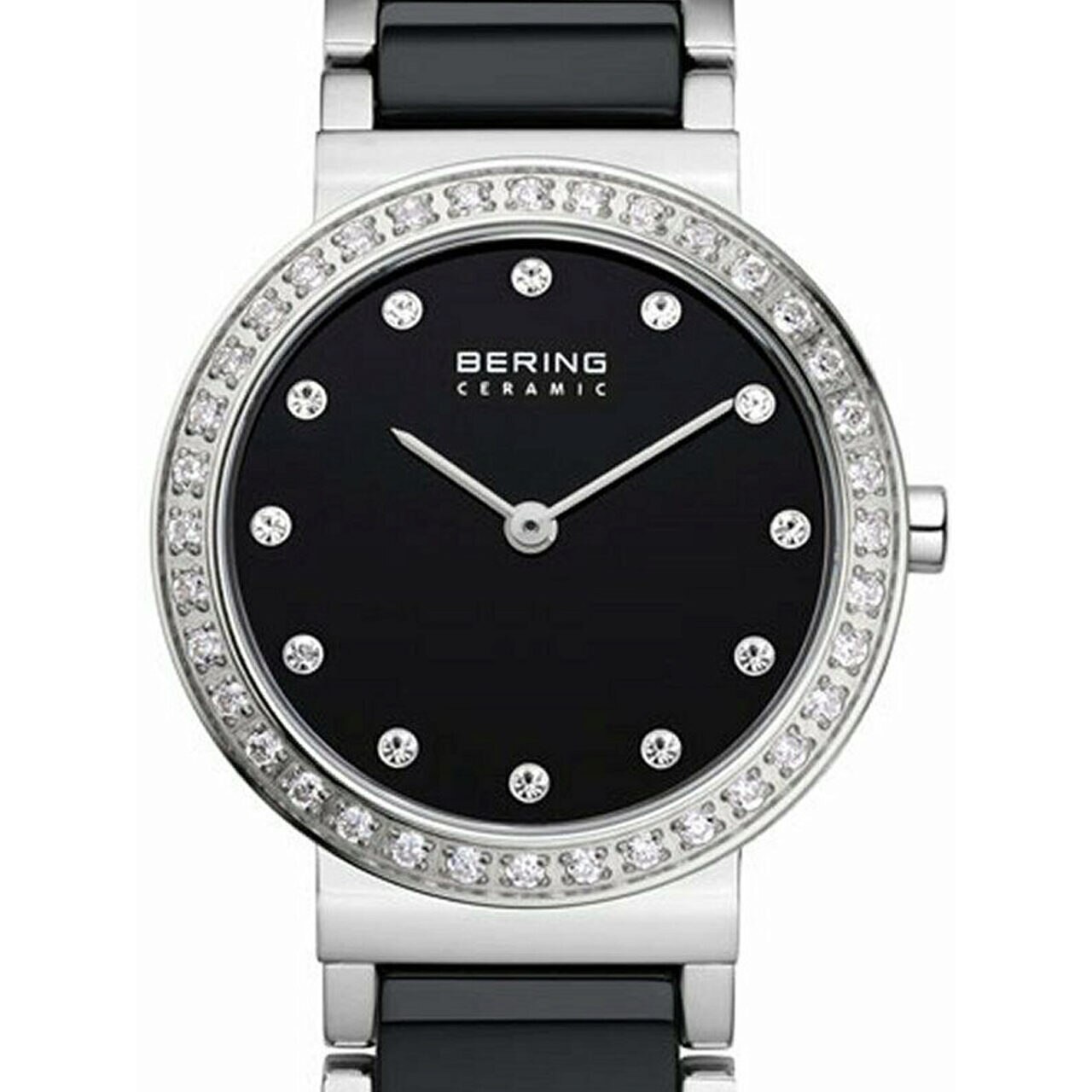 Ceas de dama Bering 10729-702, 29mm, 5ATM, Argintiu