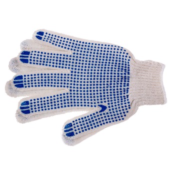 Manusi tricotate, PVC- imprimeu Puncte clasa 10 Manusi tricotate, PVC- imprimeu Puncte clasa 10
