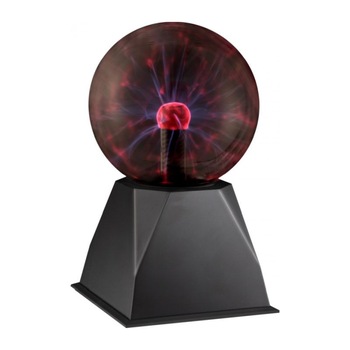 Glob decorativ plasma, Globo Lighting, 6W, efect fulger la atingere, diametru 12.7 cm Glob decorativ plasma, Globo Lighting, 6W, efect fulger la atingere, diametru 12.7 cm