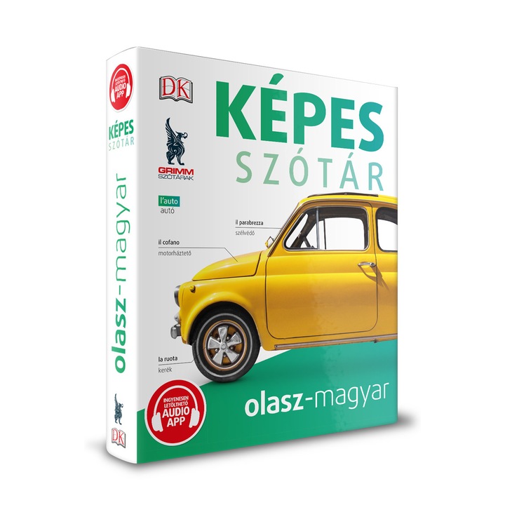 Képes szótár – Olasz-magyar (audio alkalmazással)