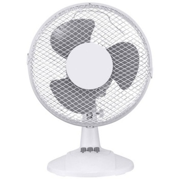 Ventilator de birou, diametru 23 cm, 2 viteze, oscilatie, inclinatie, putere 30W Ventilator de birou, diametru 23 cm, 2 viteze, oscilatie, inclinatie, putere 30W