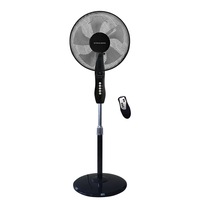 Ventilator cu picior Stahlman ST-370, telecomanda, 40 cm, negru