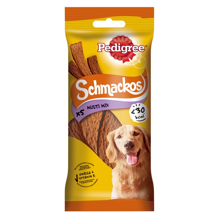 Recompense pentru caini Pedigree Schmackos, Vita, 30 x 36g