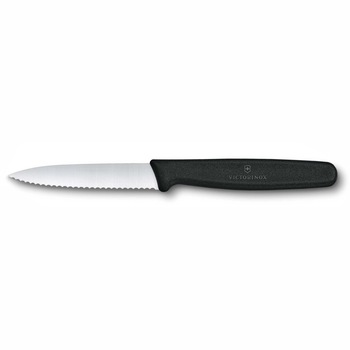 Cutit cu lama zimtata 8cm Victorinox Swiss Classic negru 5.0633 Cutit cu lama zimtata 8cm Victorinox Swiss Classic negru 5.0633