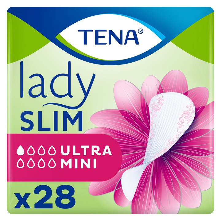 Tena Lady Slim Ultra Mini vékony inkontinencia betét, 28 db