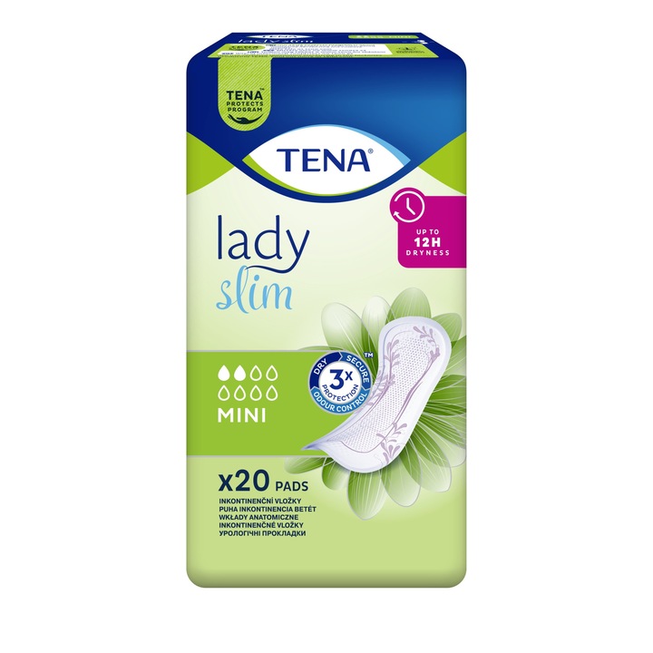 Absorbante moi pentru incontinență Tena Lady Slim Mini 20 buc