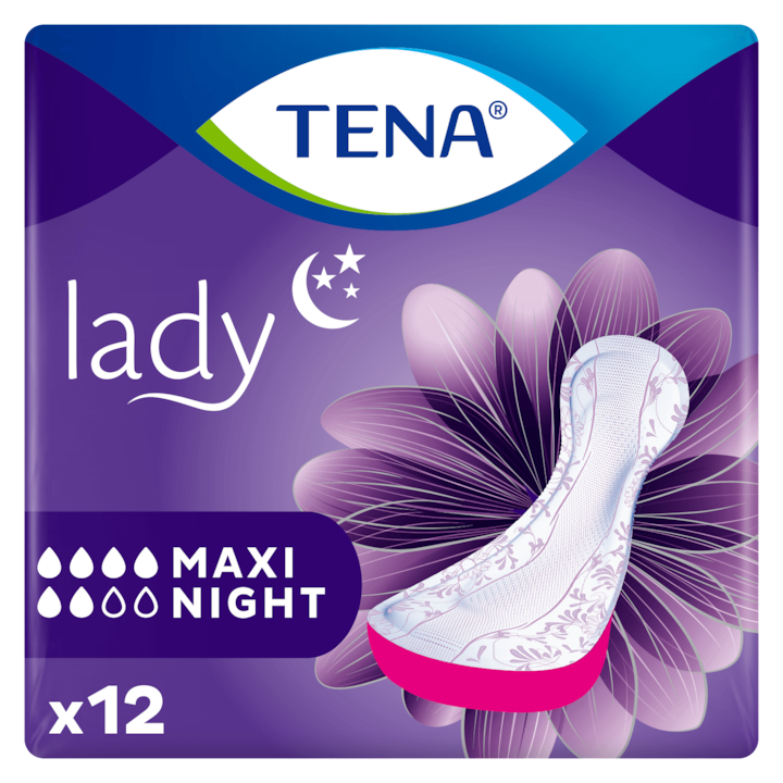 Tena Lady Maxi Night éjszakai inkontinencia betét, 12 db