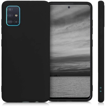 Set Husa protectie compatibila cu Samsung Galaxy A51, Ultra Slim, Ultra Soft, Negru si folie protectie ecran, Joyshell Set Husa protectie compatibila cu Samsung Galaxy A51, Ultra Slim, Ultra Soft, Negru si folie protectie ecran, Joyshell