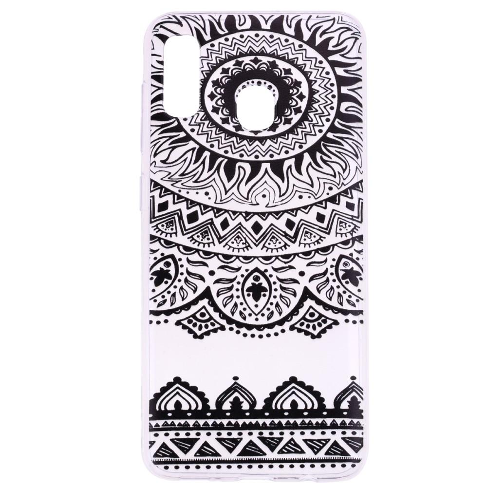 Husa Samsung Galaxy A20e model Mandala, Silicon, TPU, Viceversa Negru