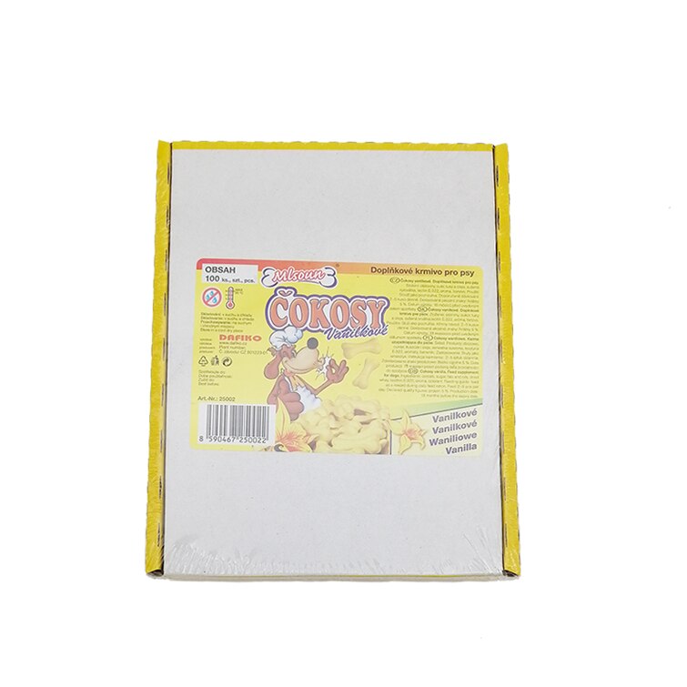 Biscuiti pentru caini, Dafiko, Cokosy, cu vanilie, 550 g