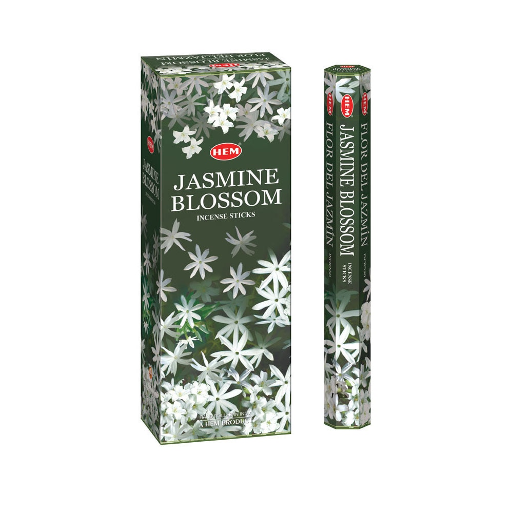 Betisoare parfumate HEM - Jasmine Blossom (6 seturi x 20buc)