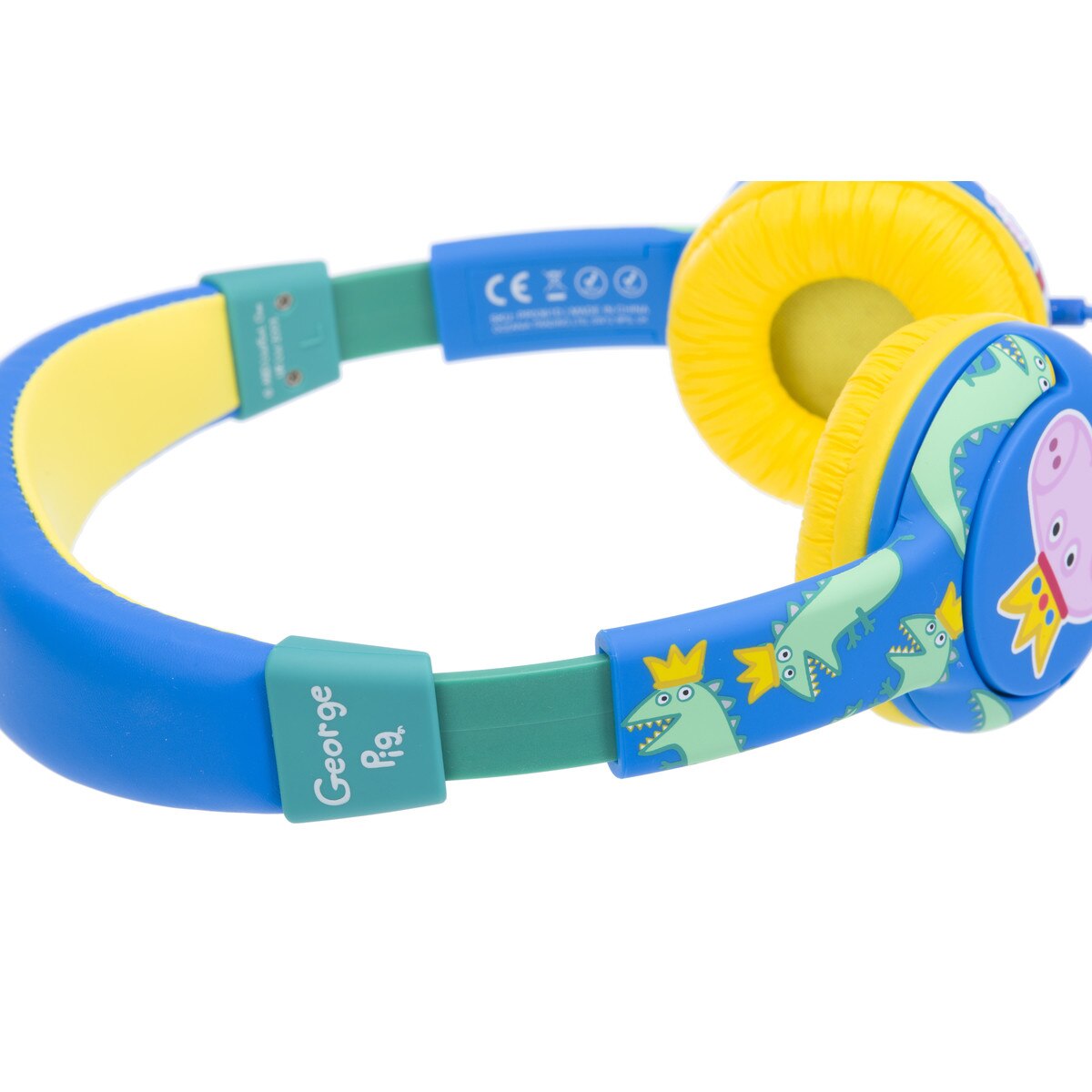 Casti pentru copii intre 3-7 ani, PP0361D OTL Peppa Pig Prince George Junior