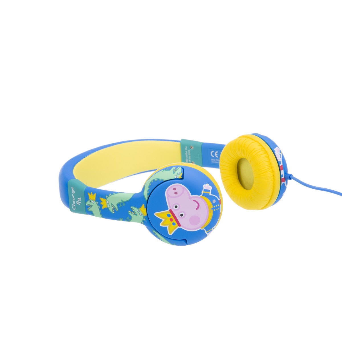 Casti pentru copii intre 3-7 ani, PP0361D OTL Peppa Pig Prince George Junior