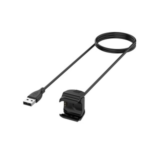 Cablu de incarcare pentru Xiaomi Mi Band 5, 1m, negru