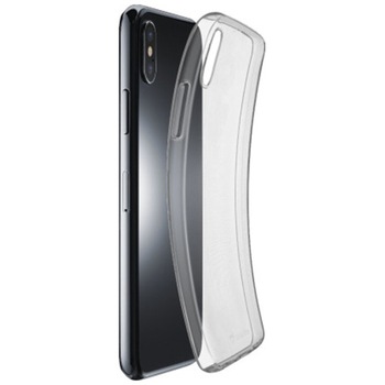 Husa de protectie Cellularline Silicon slim pentru iPhone XS Max, Transparent Husa de protectie Cellularline Silicon slim pentru iPhone XS Max, Transparent