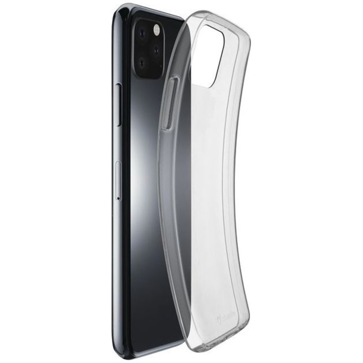 Защитен калъф Cellularline Silicone slim за iPhone 11 Pro Max, Transparent