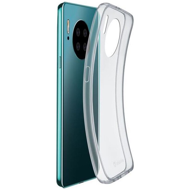 Husa de protectie Cellularline Silicon slim pentru Huawei Mate 30, Transparent