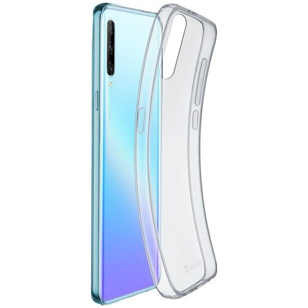 Husa de protectie Cellularline Silicon slim pentru Huawei P Smart Pro, Transparent