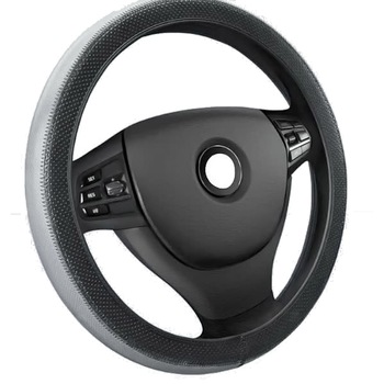 Husa Universal Pentru Volan - Flexzon - 37-38cm - gri / negru Husa Universal Pentru Volan - Flexzon - 37-38cm - gri / negru