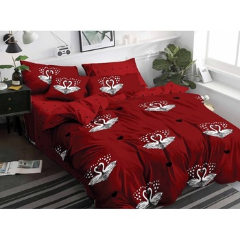 Set complet lenjerie de pat dublu +pilota+2 perne, 7 piese, Ralex Pucioasa, Elvo 419 Set complet lenjerie de pat dublu +pilota+2 perne, 7 piese, Ralex Pucioasa, Elvo 419