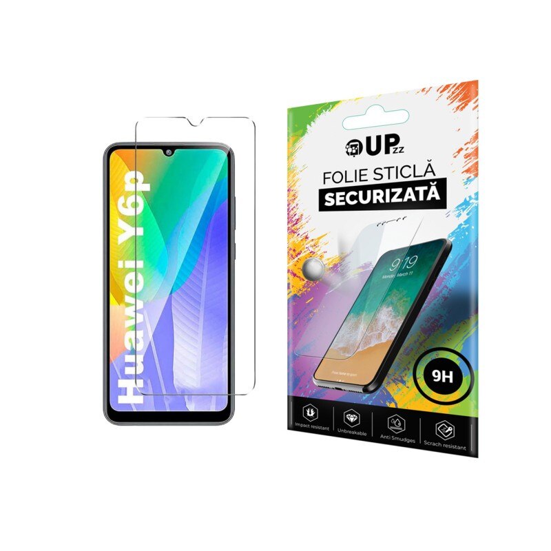 Folie Sticla Securizata 9h Upzz Huawei Y6p Transparenta