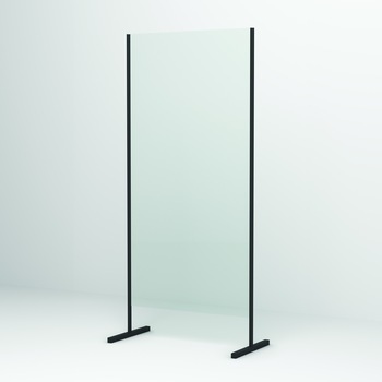 Panou de protectie independent pe podea, Sanswiss, sticla, 900 x 1950 mm Panou de protectie independent pe podea, Sanswiss, sticla, 900 x 1950 mm