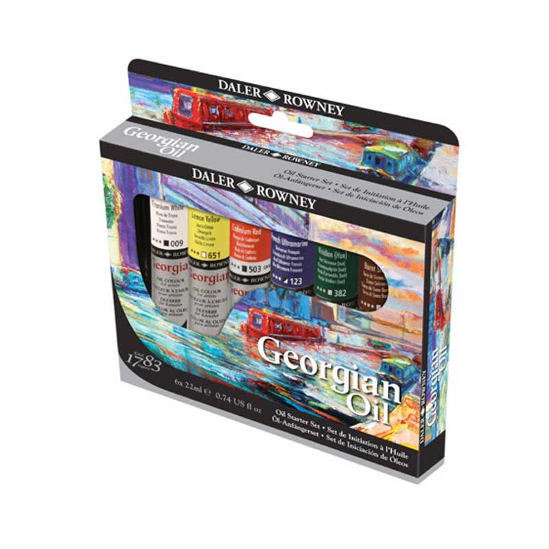 Set uleiuri Georgian, Starter set 6x22ml