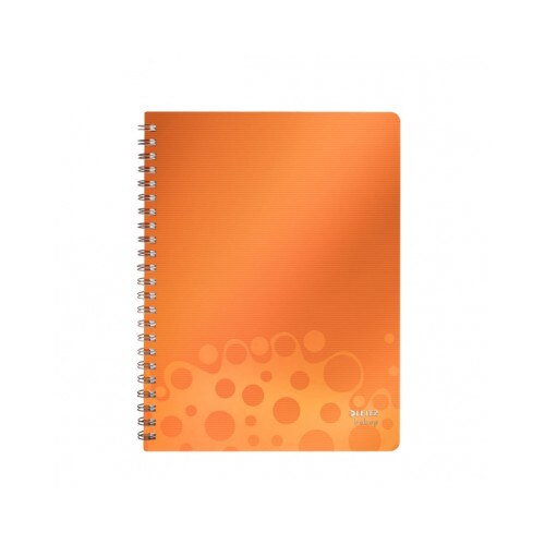 Caiet de birou Bebop, portocaliu, matematica