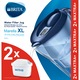 Cana filtranta Marella XL 3.5 L cu 2 cartuse MAXTRA+, albastra