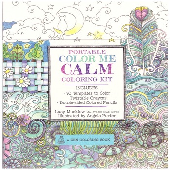 Portable Color Me Calm 70 Coloring Templates for Meditation and Relaxation, Race Point Publishing, 176 pagini Portable Color Me Calm 70 Coloring Templates for Meditation and Relaxation, Race Point Publishing, 176 pagini