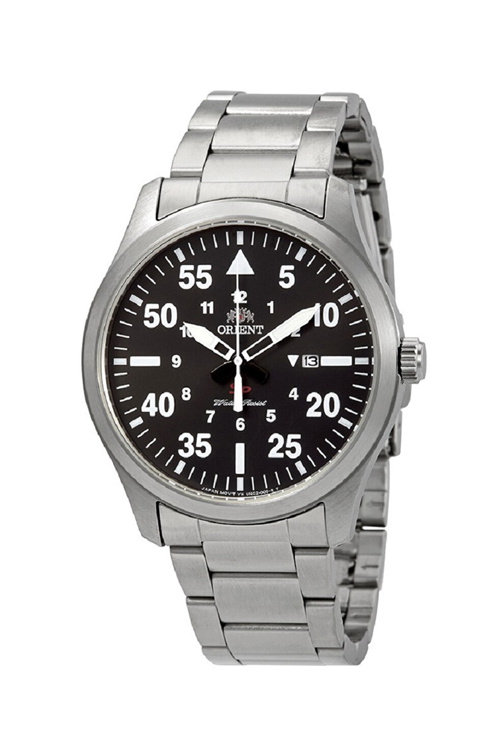 ORIENT, Ceas quartz din otel inoxidabil, Argintiu