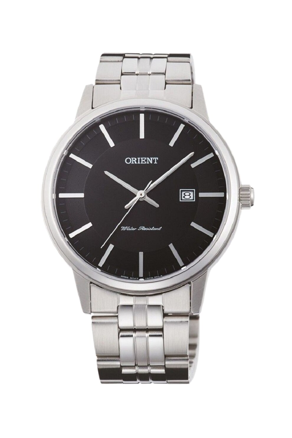 ORIENT, Ceas analog din otel inoxidabil, Argintiu