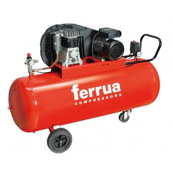 Compresor de aer FB28B-200 CM3 FERRUA, debit aer aspirat 330 l/min, capacitate butelie 200 L, presiune 10bar, 230V Compresor de aer FB28B-200 CM3 FERRUA, debit aer aspirat 330 l/min, capacitate butelie 200 L, presiune 10bar, 230V