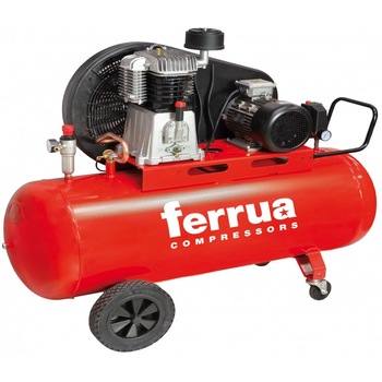 Compresor de aer FB7-500 CT7.5 FERRUA, debit aer aspirat 840 l/min, capacitate butelie 500 L, presiune 11bar, 400V Compresor de aer FB7-500 CT7.5 FERRUA, debit aer aspirat 840 l/min, capacitate butelie 500 L, presiune 11bar, 400V