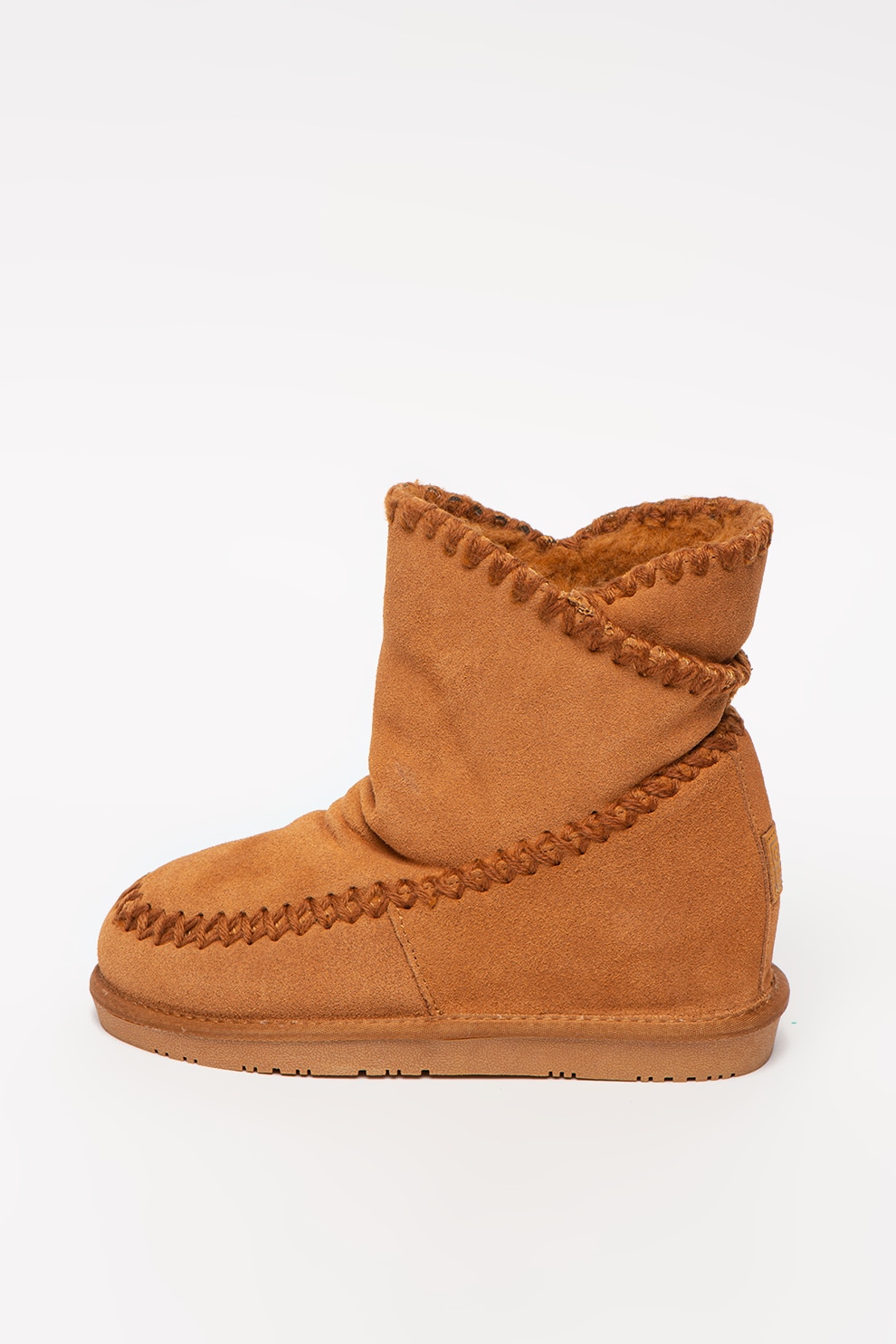 Gioseppo, Cizme fara inchidere cu talpa wedge ascunsa Suede