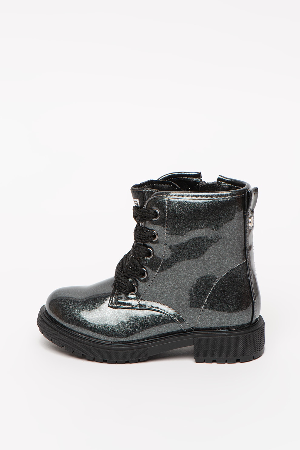 Gioseppo, Ghete cu aspect stralucitor Xanten, Argintiu inchis, 25 EU