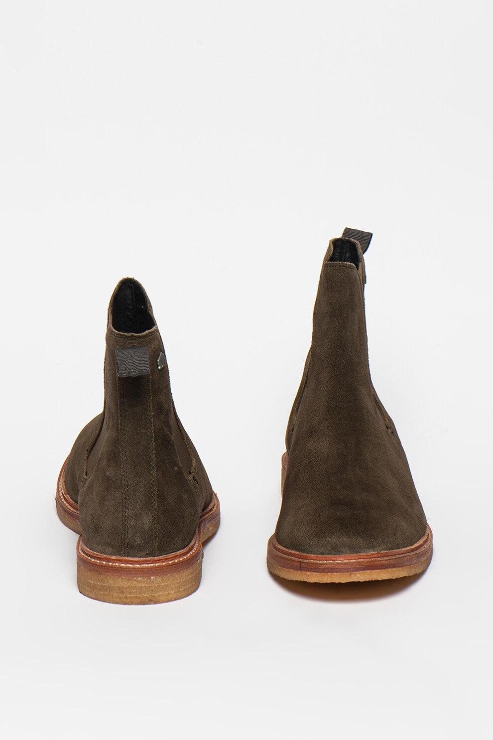 Gioseppo, Ghete Chelsea din piele intoarsa Talnaj, Verde militar, 43