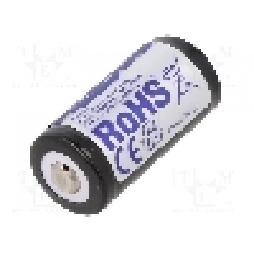 Acumulator 16340, 3.7V, 650mAh, Li-Ion, XTAR - 16340 650 1.95A BUTTON TOP